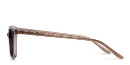 Amelia E. Nettle Brown, Clear glasses - Brown / Clear - Side View