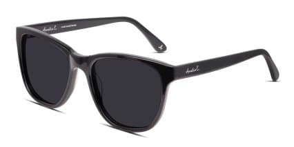 Amelia E. Tricia Shiny Black glasses - Shiny Black - Angle View
