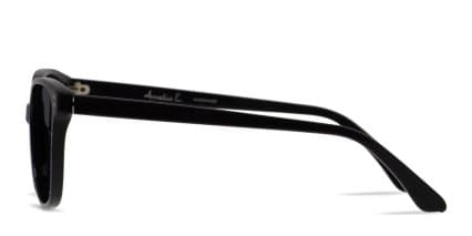 Amelia E. Chardonnay Shiny Black glasses - Shiny Black - Side View