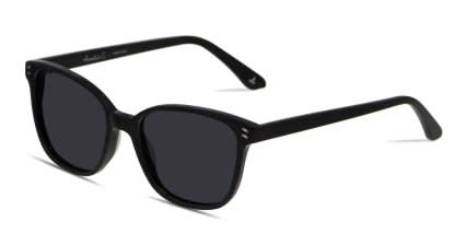 Amelia E. Chardonnay Shiny Black glasses - Shiny Black - Angle View