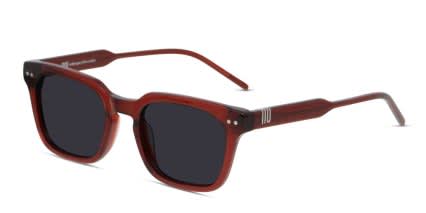 Muse Killian Clear Red glasses - Red / Clear - Angle View