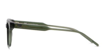 Muse Killian Clear Green glasses - Clear / Green - Side View