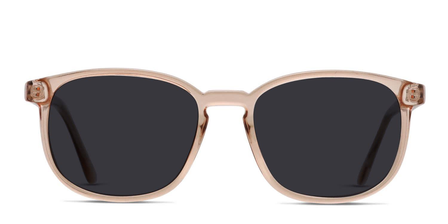 Muse Campbell Beige, Clear glasses - Clear / Beige - Frontal View