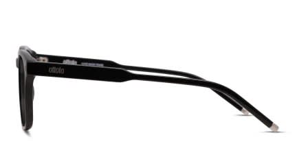 Ottoto Vauxhall Shiny Black glasses - Shiny Black - Side View