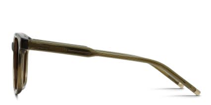 Ottoto Prospect Park Green, Gold glasses - Gold / Green - Side View