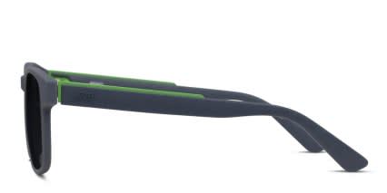 Revel Riff Green glasses - Green - Side View