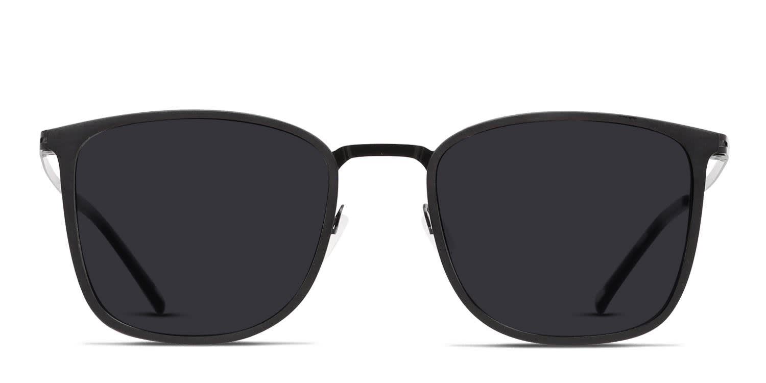 Ottoto Bruno Black glasses - Black - Frontal View