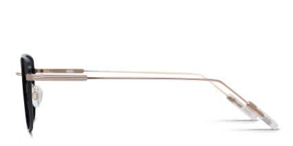 Ottoto Elba Black, Rose Gold glasses - Black / Rose Gold - Side View