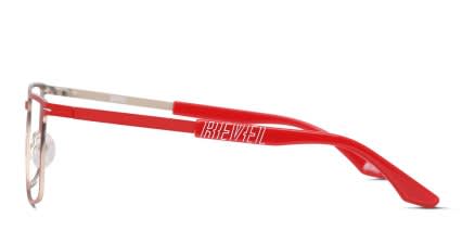 Revel Pit Stop Red glasses - Red - Side View