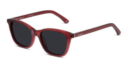 Amelia E. Sunset Red glasses - Red - Angle View