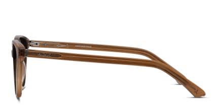 Amelia E. Eve Brown glasses - Brown - Side View