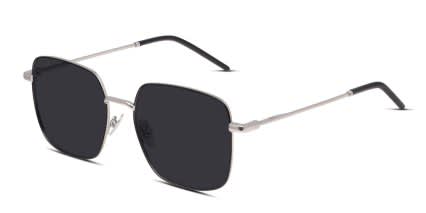 Ottoto Outlook Black, Sliver glasses - Black / Silver - Angle View