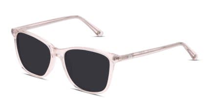 Muse Nancy Pink, Clear glasses - Clear / Pink - Angle View