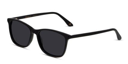 Amelia E. Laura Shiny Black glasses - Shiny Black - Angle View