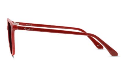 Amelia E. Barbara Red glasses - Red - Side View