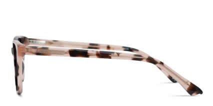 Amelia E. Yessica Tortoise, Pink glasses - Tortoise / Pink - Side View