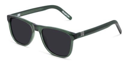 Muse Range Green glasses - Green - Angle View