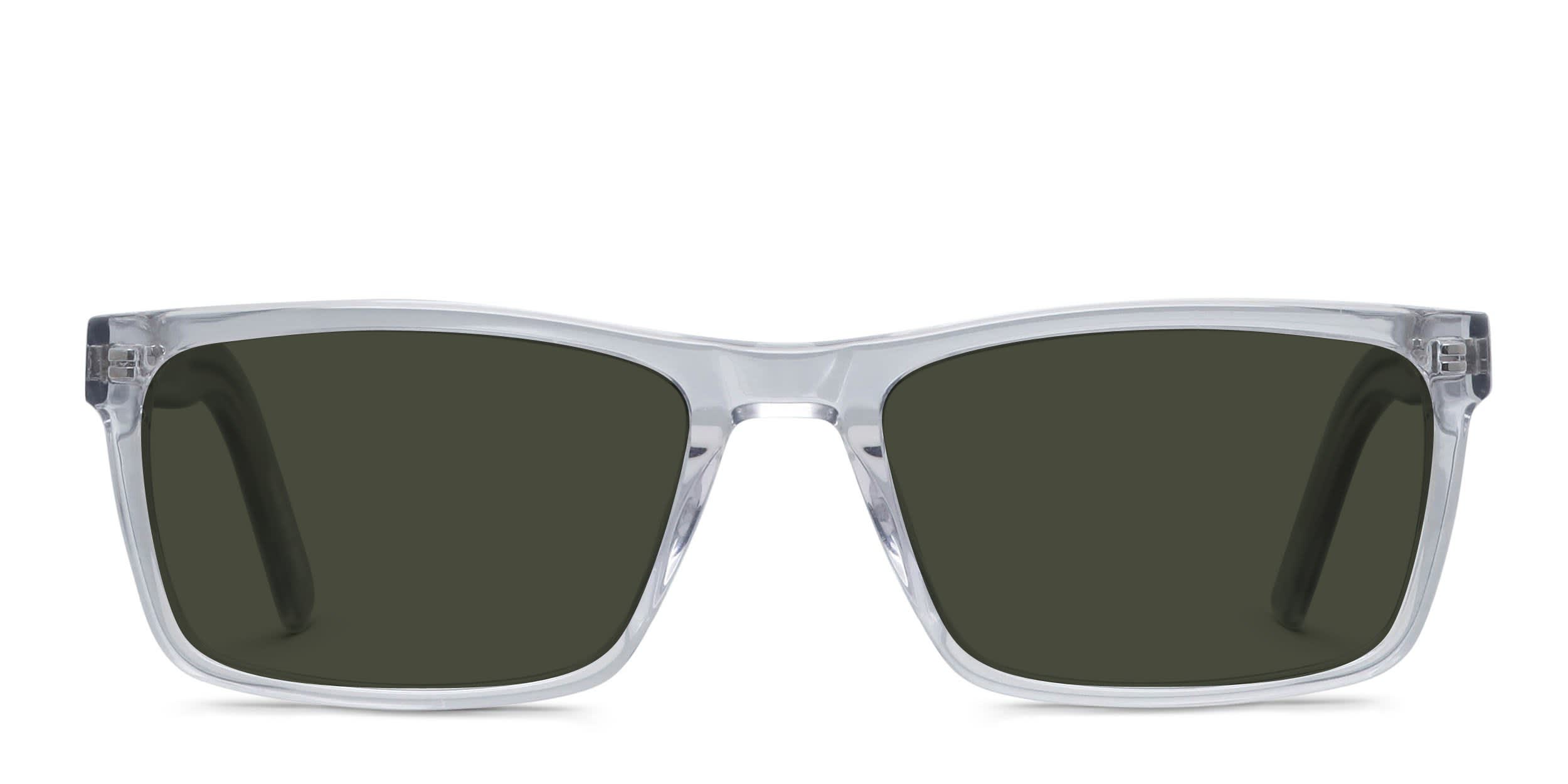 Diesel DL3013U clear frame with light grey mirrored silver lenses