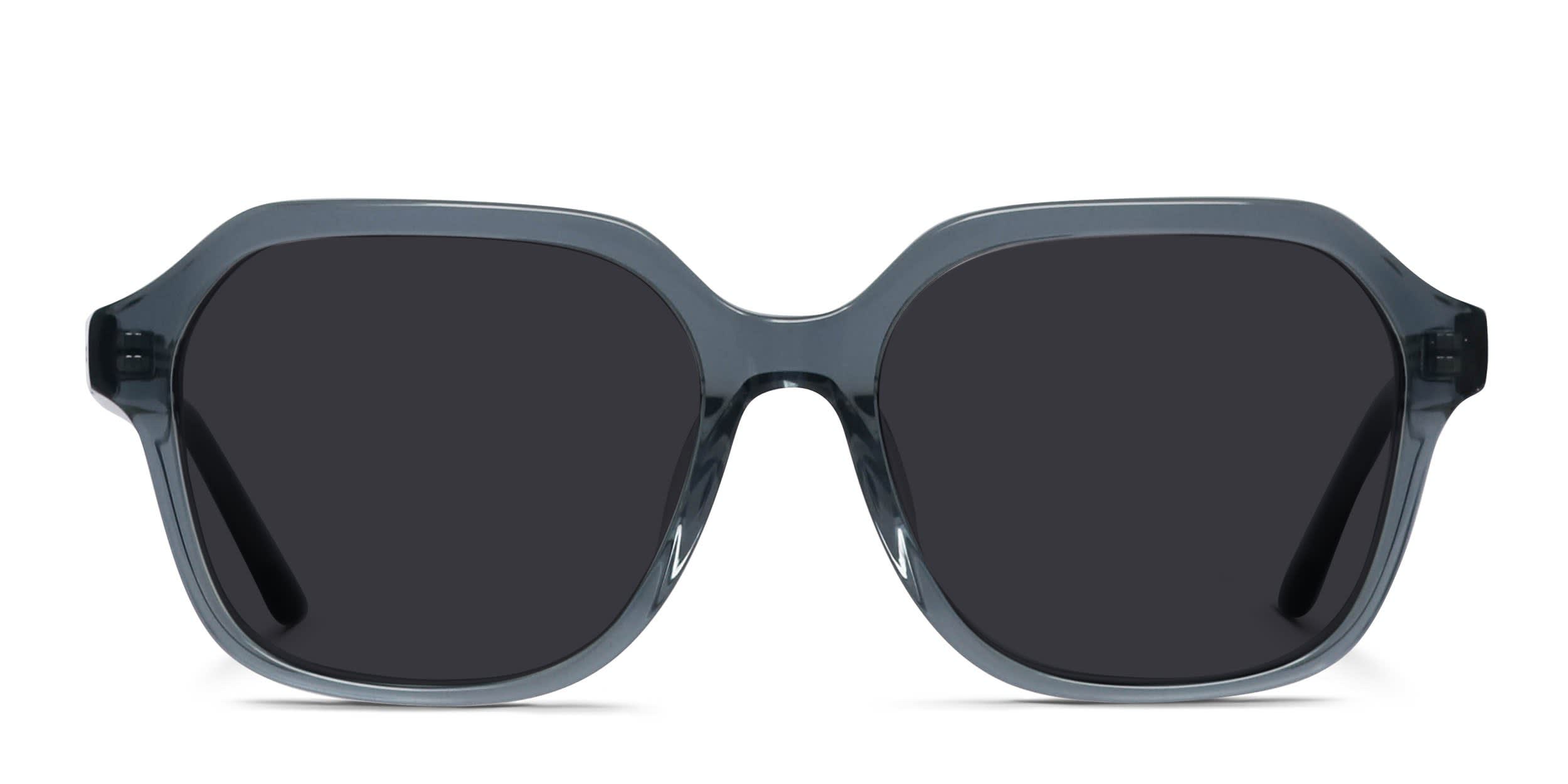 Amelia E. Luster Gray glasses - Gray - Frontal View