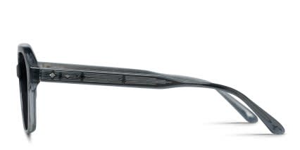 Amelia E. Luster Gray glasses - Gray - Side View