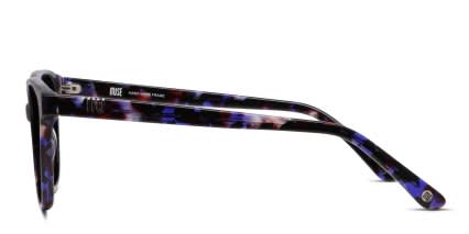 Muse Hopper Tortoise, Blue glasses - Blue / Tortoise - Side View