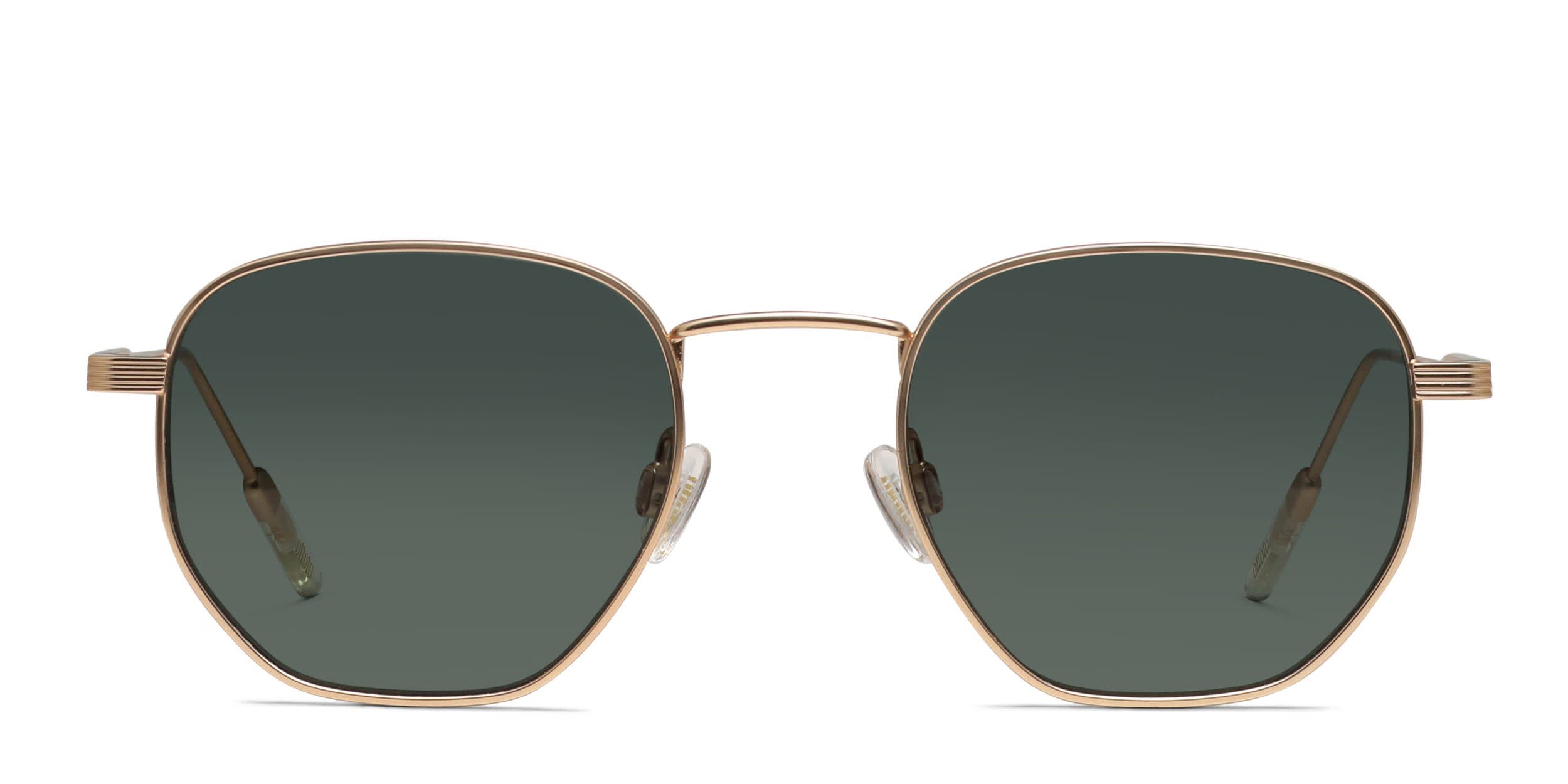Mont Blanc MB0155S Beige, Gold Prescription Sunglasses