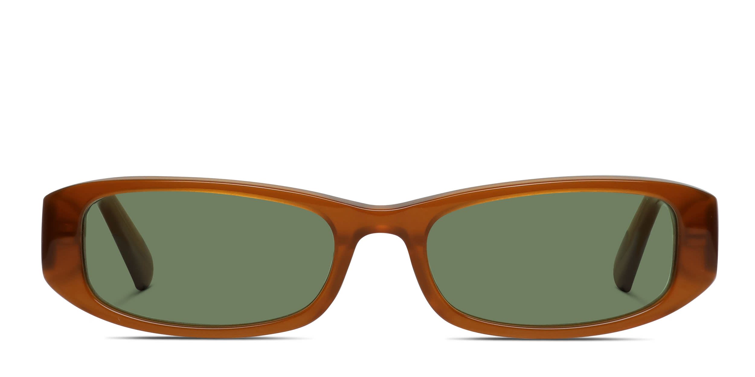 Muse Oat Milk Orange glasses - Orange - Frontal View