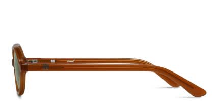 Muse Sweet Cream Orange glasses - Orange - Side View