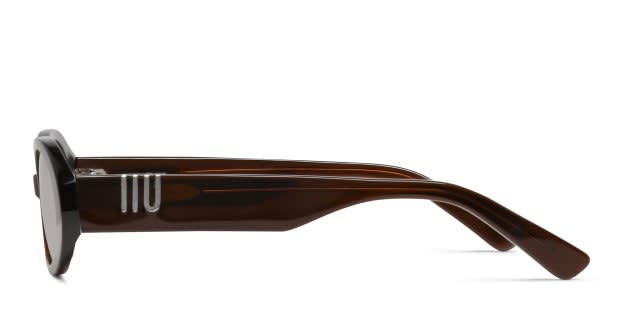 【美品/レア】COLD BREAKER MUSE Deuxieme Classe Muse Cold Brew Brown Prescription Sunglasses