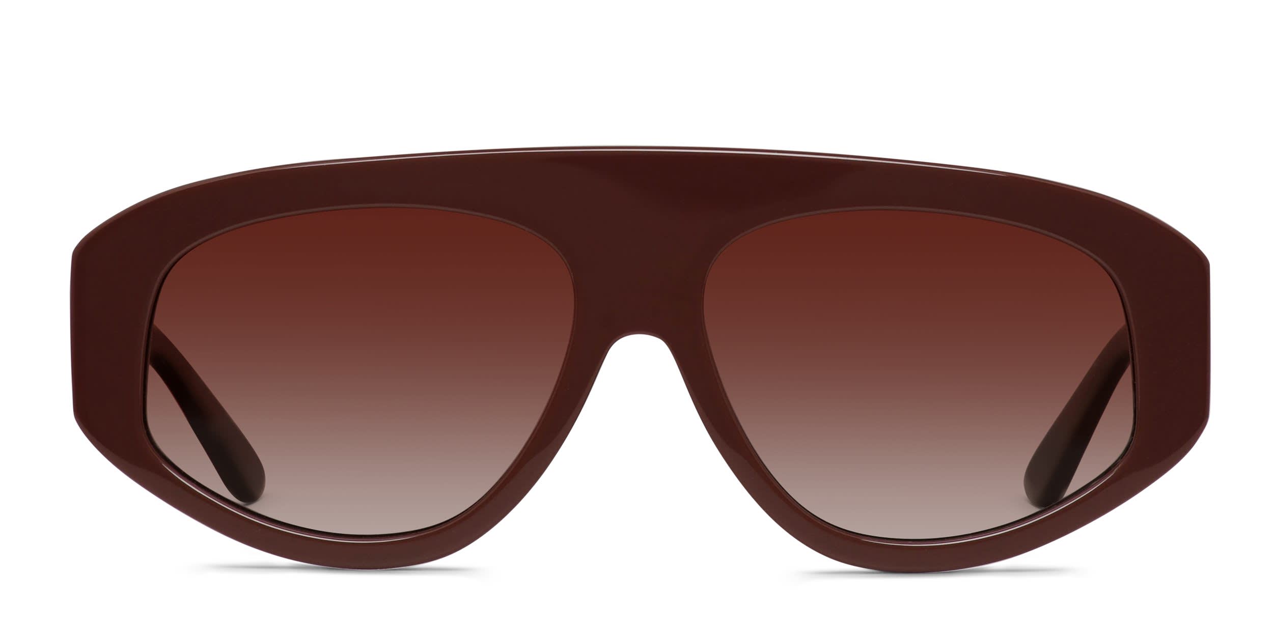 Muse Holt Red glasses - Red - Frontal View