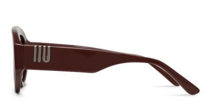 Muse Holt Red glasses - Red - Side View