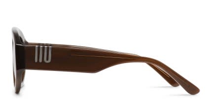 Muse Holt Brown glasses - Brown - Side View