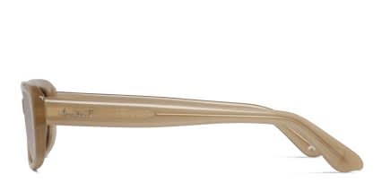 Amelia E. Hadlee Beige glasses - Beige - Side View