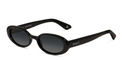Amelia E. Raelynn Shiny Black glasses - Shiny Black - Angle View
