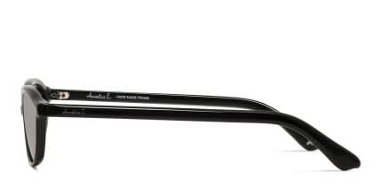 Amelia E. Luella Shiny Black glasses - Shiny Black - Side View