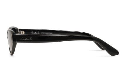 Amelia E. Nella Shiny Black glasses - Shiny Black - Side View