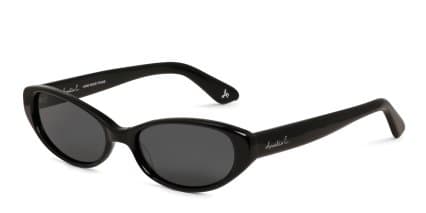 Amelia E. Nella Shiny Black glasses - Shiny Black - Angle View