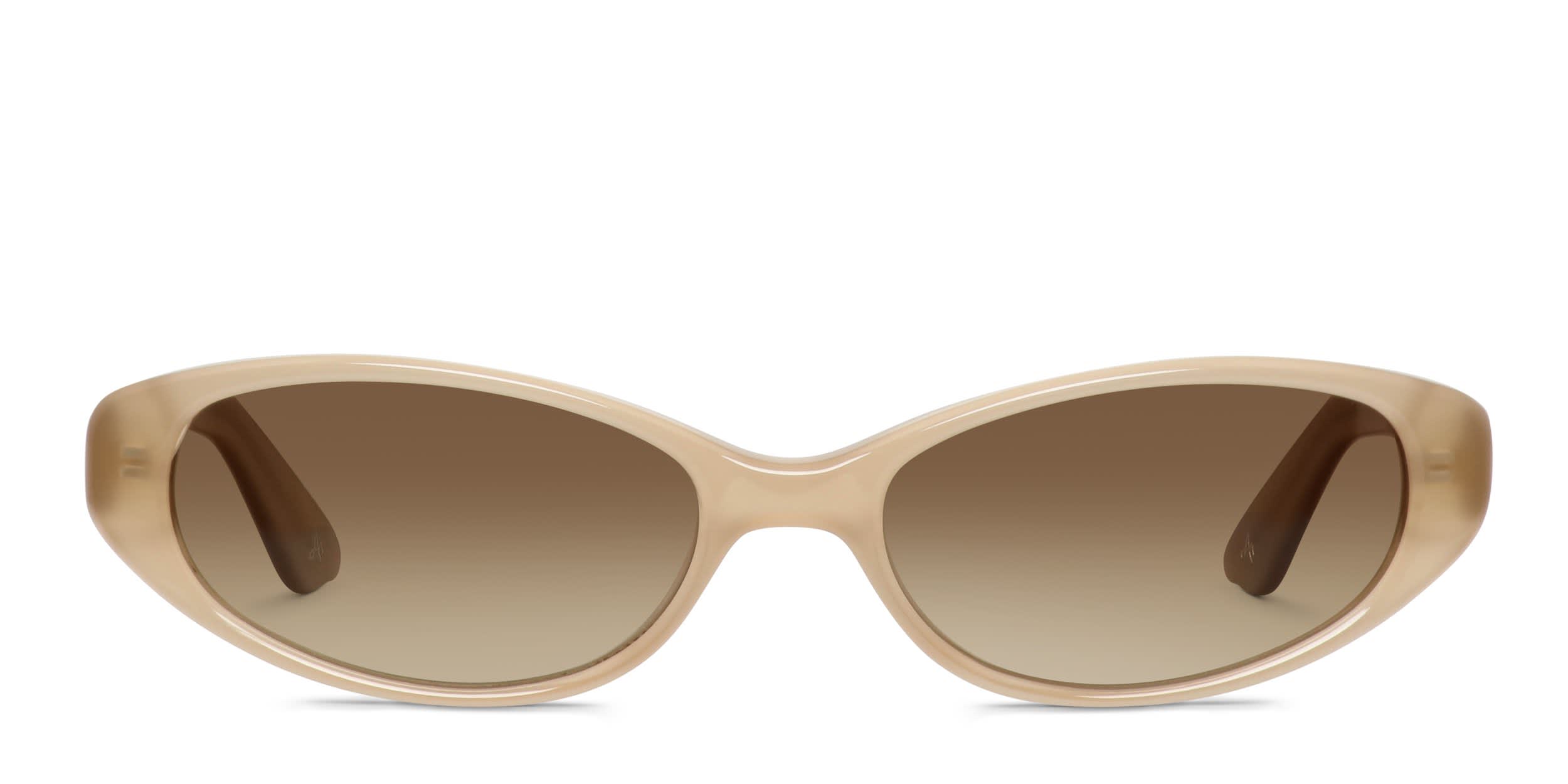 Amelia E. Nella Beige glasses - Beige - Frontal View