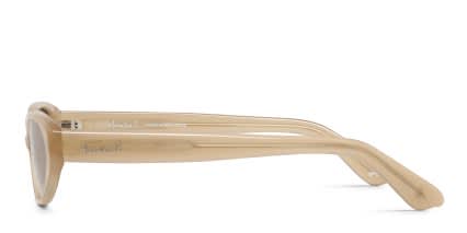 Amelia E. Nella Beige glasses - Beige - Side View