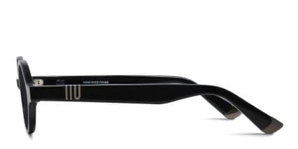 Muse Palisades Shiny Black glasses - Shiny Black - Side View