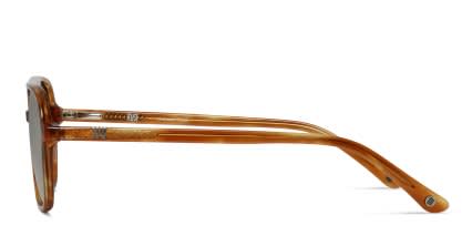 Muse Auster Tortoise, Orange glasses - Tortoise / Orange - Side View