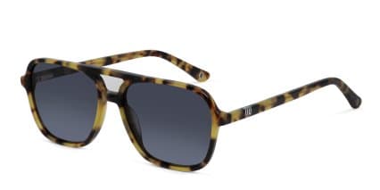 Muse Auster Tortoise, Yellow glasses - Tortoise / Yellow - Angle View