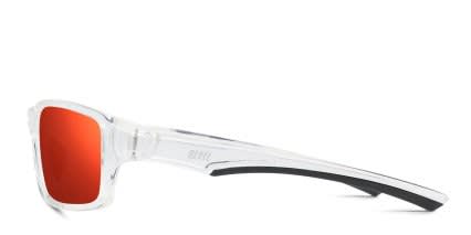 Revel Bard Clear, Red glasses - Clear / Red - Side View