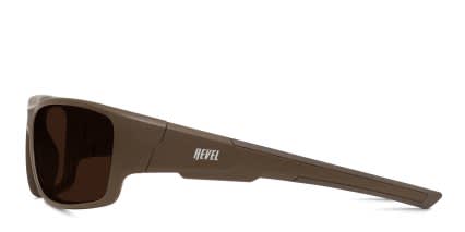 Revel Resist Brown glasses - Brown - Side View
