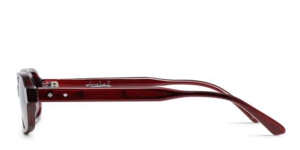 Amelia E. Vega Red glasses - Red - Side View