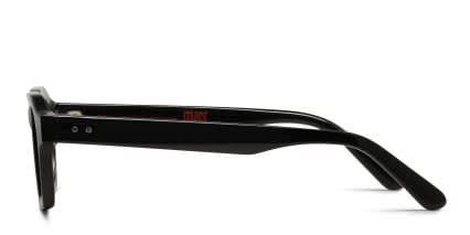 Muse Flight Shiny Black glasses - Shiny Black - Side View
