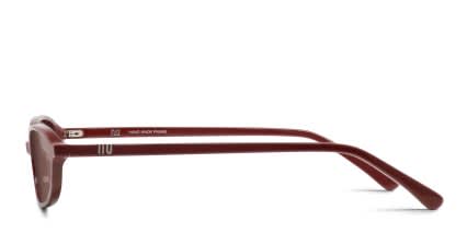 Muse Mazzy Red glasses - Red - Side View