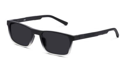 Revel Dalton Sun Black, Clear glasses - Black / Clear - Angle View