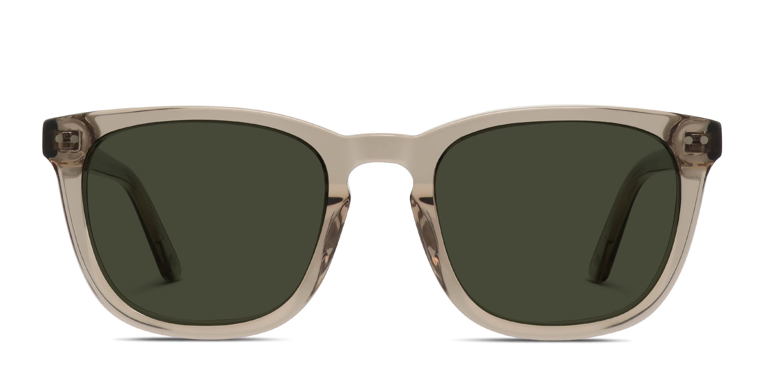 Muse Nick Beige glasses - Beige - Frontal View