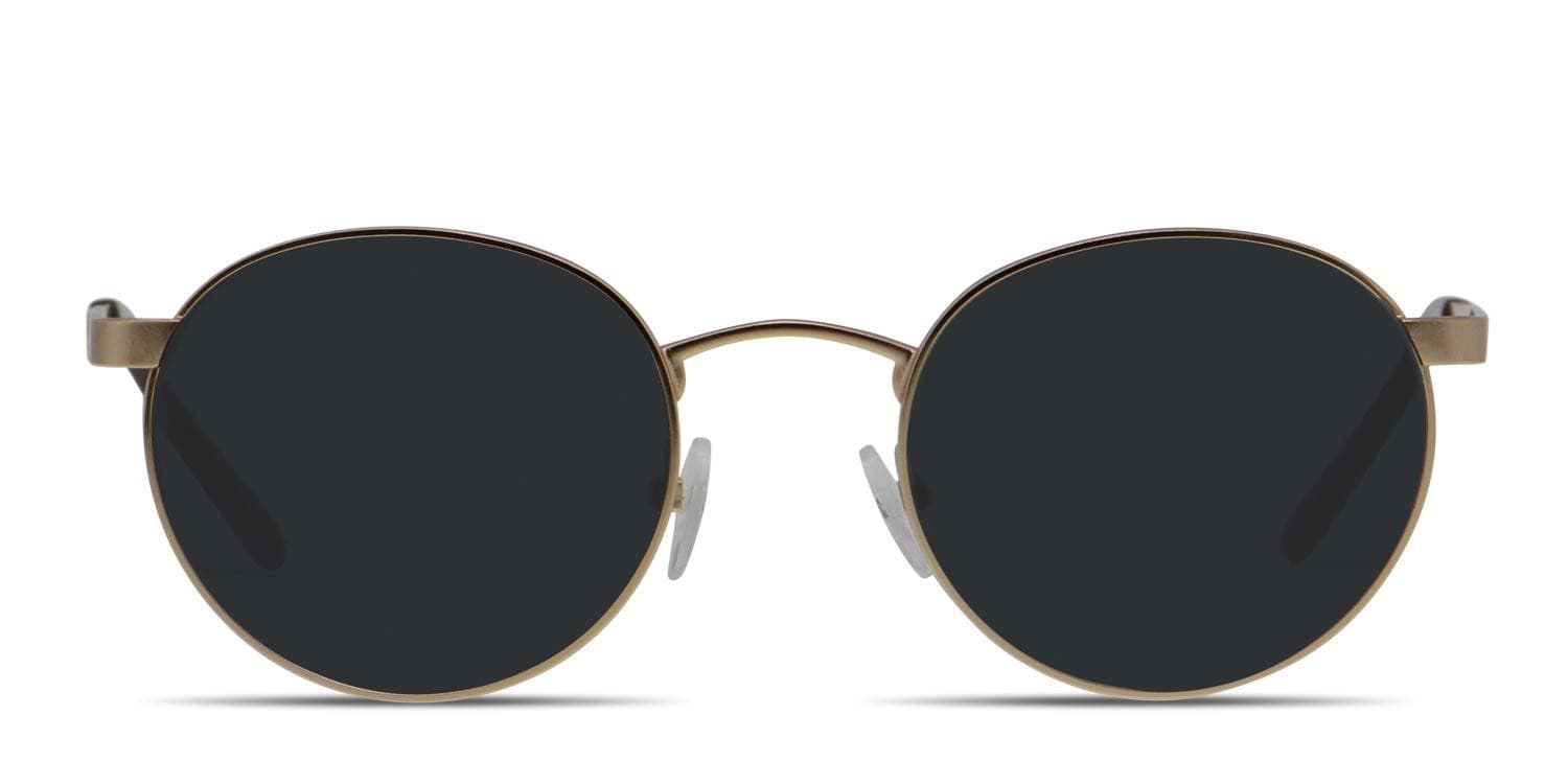 Guess GU3027 brown frame with smoke polarized lenses. Lenses